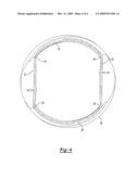 Plastic container having vacuum panels diagram and image