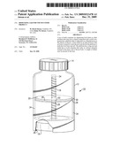 Dispensing jar for viscous food product diagram and image