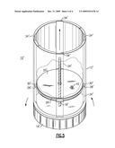 Dispensing jar for viscous food product diagram and image