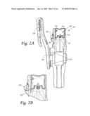 Retention holster having an extended pivot guard diagram and image