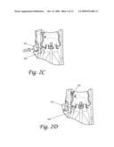 Retention holster having an extended pivot guard diagram and image