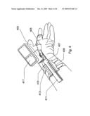 Universal wrist-forearm docking station for mobile electronic devices diagram and image