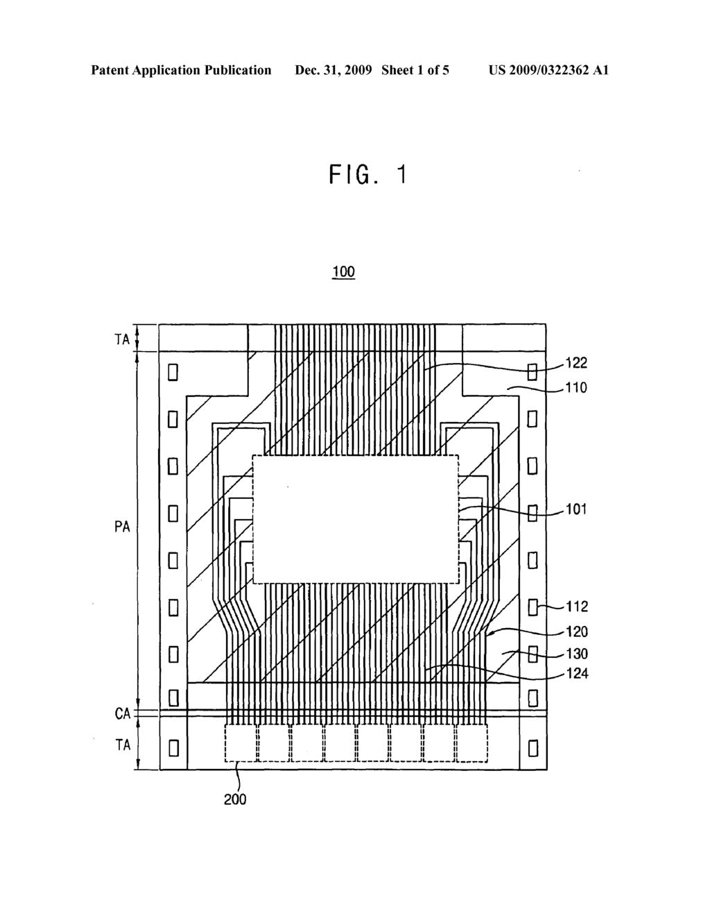 Test pad structure, a pad structure for inspecting a semiconductor chip and a wiring subtrate for a tape package having the same - diagram, schematic, and image 02