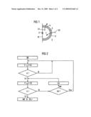 Method for checking the switching region of a touch-free switching system diagram and image