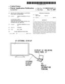 DEVICE INCLUDING DISPLAY AND INPUT FUNCTIONS AND METHOD diagram and image