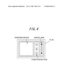 DEVICE INCLUDING DISPLAY AND INPUT FUNCTIONS AND METHOD diagram and image