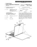 Notebook computer having projection function diagram and image