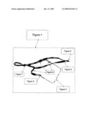 Dual Strap Eyewear and Identification Strap Holder diagram and image