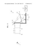 METHOD AND AN APPARATUS FOR DISPLAYING THREE-DIMENSIONAL IMAGE USING A HOLOGRAM OPTICAL ELEMENT diagram and image