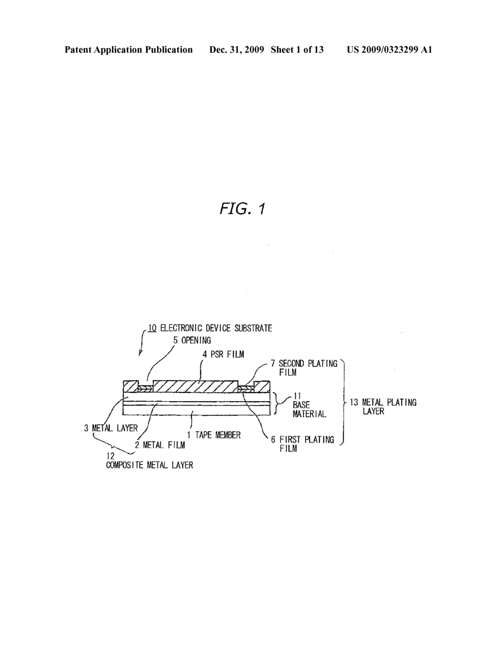 ELECTRONIC DEVICE SUBSTRATE, ELECTRONIC DEVICE AND METHODS FOR MAKING SAME - diagram, schematic, and image 02