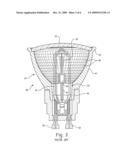 HIGH-INTENSITY DISCHARGE LAMP FOR SPOT LIGHTING diagram and image