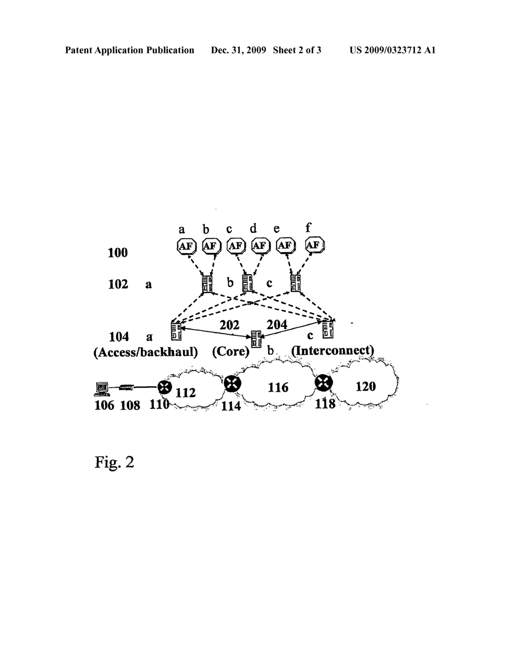 Method and arrangements for reservation of resources in a data network - diagram, schematic, and image 03