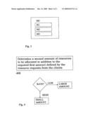 Method and arrangements for reservation of resources in a data network diagram and image