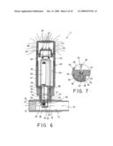 Water temperature indicating device for bath, shower and the like diagram and image