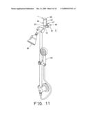 Water temperature indicating device for bath, shower and the like diagram and image