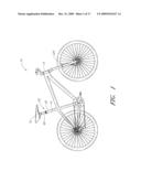 VERTICALLY ADJUSTABLE BICYCLE ASSEMBLY diagram and image