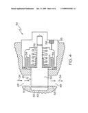 AIR BEARING TURBO COOLING AIR FLOW REGULATING DEVICE diagram and image