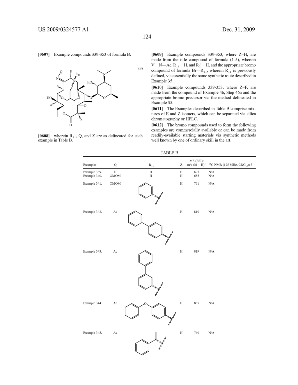 6-11 Bicyclic Ketolide Derivatives - diagram, schematic, and image 125