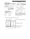 METHOD FOR PRODUCTION OF DIAMOND ELECTRODES diagram and image