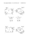 METHOD OF FABRICATING STACKED SEMICONDUCTOR PACKAGE WITH LOCALIZED CAVITIES FOR WIRE BONDING diagram and image