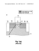 METHOD OF REDUCING DISLOCATION-INDUCED LEAKAGE IN A STRAINED-LAYER FIELD-EFFECT TRANSISTOR diagram and image