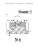 METHOD OF REDUCING DISLOCATION-INDUCED LEAKAGE IN A STRAINED-LAYER FIELD-EFFECT TRANSISTOR diagram and image