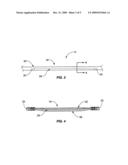 BRA STRAP WITH STABILIZING MATERIAL diagram and image