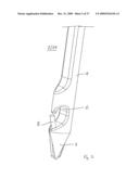 APPARATUS FOR INSERTING A SURGICAL DEVICE AT LEAST PARTIALLY THROUGH A WOUND OPENING diagram and image