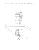 APPARATUS FOR INSERTING A SURGICAL DEVICE AT LEAST PARTIALLY THROUGH A WOUND OPENING diagram and image