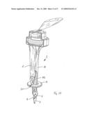 APPARATUS FOR INSERTING A SURGICAL DEVICE AT LEAST PARTIALLY THROUGH A WOUND OPENING diagram and image