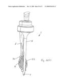 APPARATUS FOR INSERTING A SURGICAL DEVICE AT LEAST PARTIALLY THROUGH A WOUND OPENING diagram and image