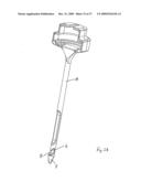 APPARATUS FOR INSERTING A SURGICAL DEVICE AT LEAST PARTIALLY THROUGH A WOUND OPENING diagram and image