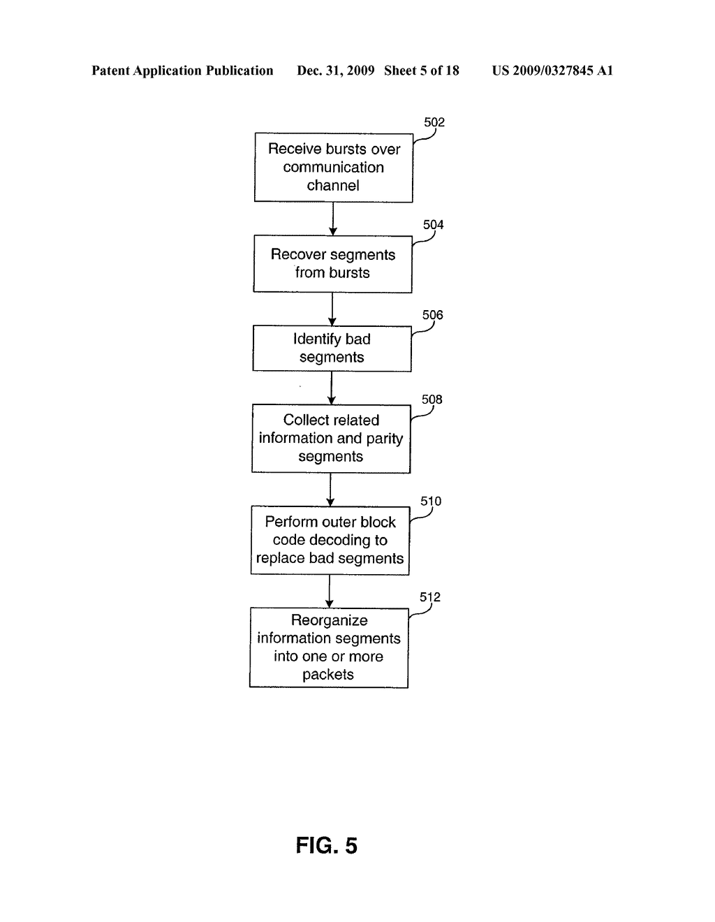 System and Method For Mitigating Burst Noise In A Communications System - diagram, schematic, and image 06