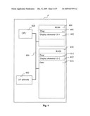 Method of display of a user interface and corresponding transmission method. diagram and image