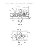 PANEL ATTACHMENT STRUCTURE FOR DISK TRAY diagram and image