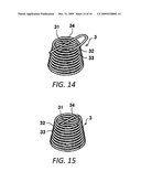 PANEL ATTACHMENT STRUCTURE FOR DISK TRAY diagram and image