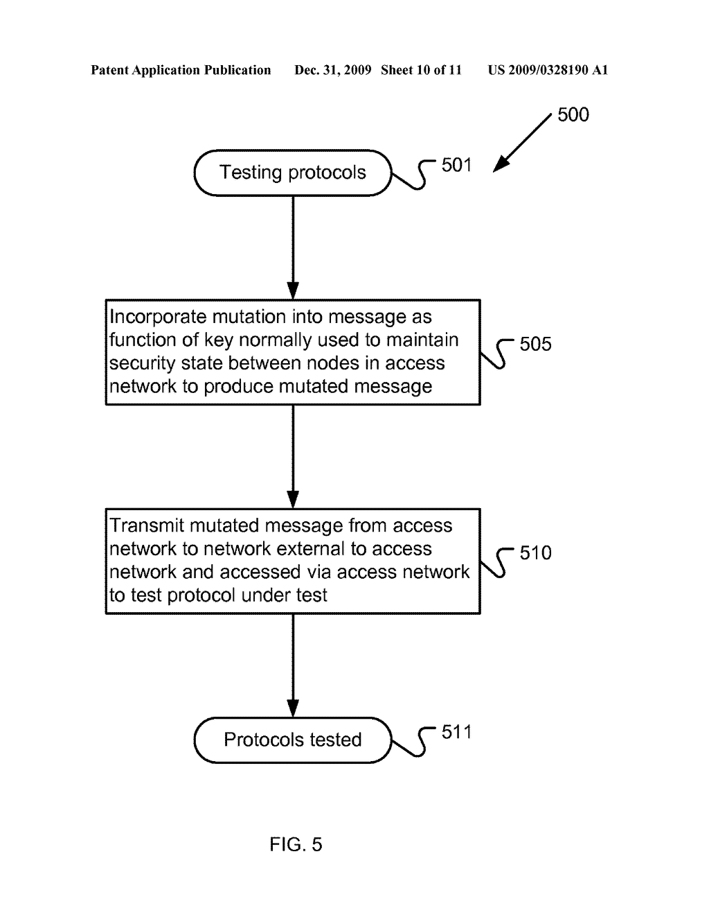 METHOD AND APPARATUS TO PERFORM SECURITY AND VULNERABILITY TESTING OF PROTOCOLS - diagram, schematic, and image 11