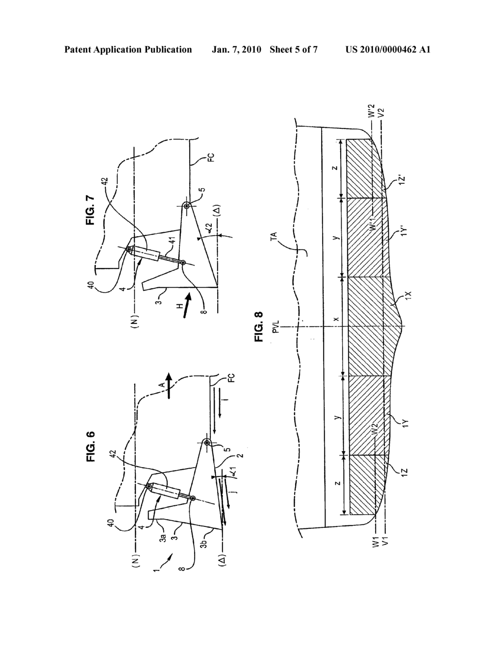 SHIP WITH STERN EQUIPPED WITH A DEVICE FOR DEFLECTING A FLOW OF WATER - diagram, schematic, and image 06