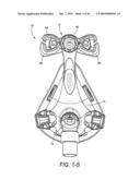 FOREHEAD SUPPORTS FOR FACIAL MASKS diagram and image