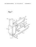 SYSTEM AND DEVICE FOR HOLDING A WORK PIECE TO BE MACHINED BY A ROUTER AND USE THEREOF diagram and image