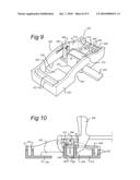 SYSTEM AND DEVICE FOR HOLDING A WORK PIECE TO BE MACHINED BY A ROUTER AND USE THEREOF diagram and image