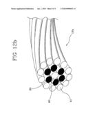 TIRE WITH LIGHT WEIGHT BEAD CORE diagram and image