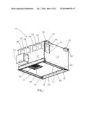 In-Ceiling Zone Cabling Enclosure diagram and image