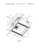 In-Ceiling Zone Cabling Enclosure diagram and image