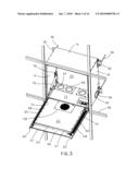 In-Ceiling Zone Cabling Enclosure diagram and image