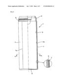 INMOLD LABELED CONTAINER AND MOLDING PROCESS THEREOF diagram and image