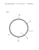 INMOLD LABELED CONTAINER AND MOLDING PROCESS THEREOF diagram and image