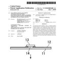 ELECTRONIC DEVICE, ELECTRONIC APPARATUS MOUNTED WITH ELECTRONIC DEVICE, ARTICLE EQUIPPED WITH ELECTRONIC DEVICE AND METHOD OF PRODUCING ELECTRONIC DEVICE diagram and image