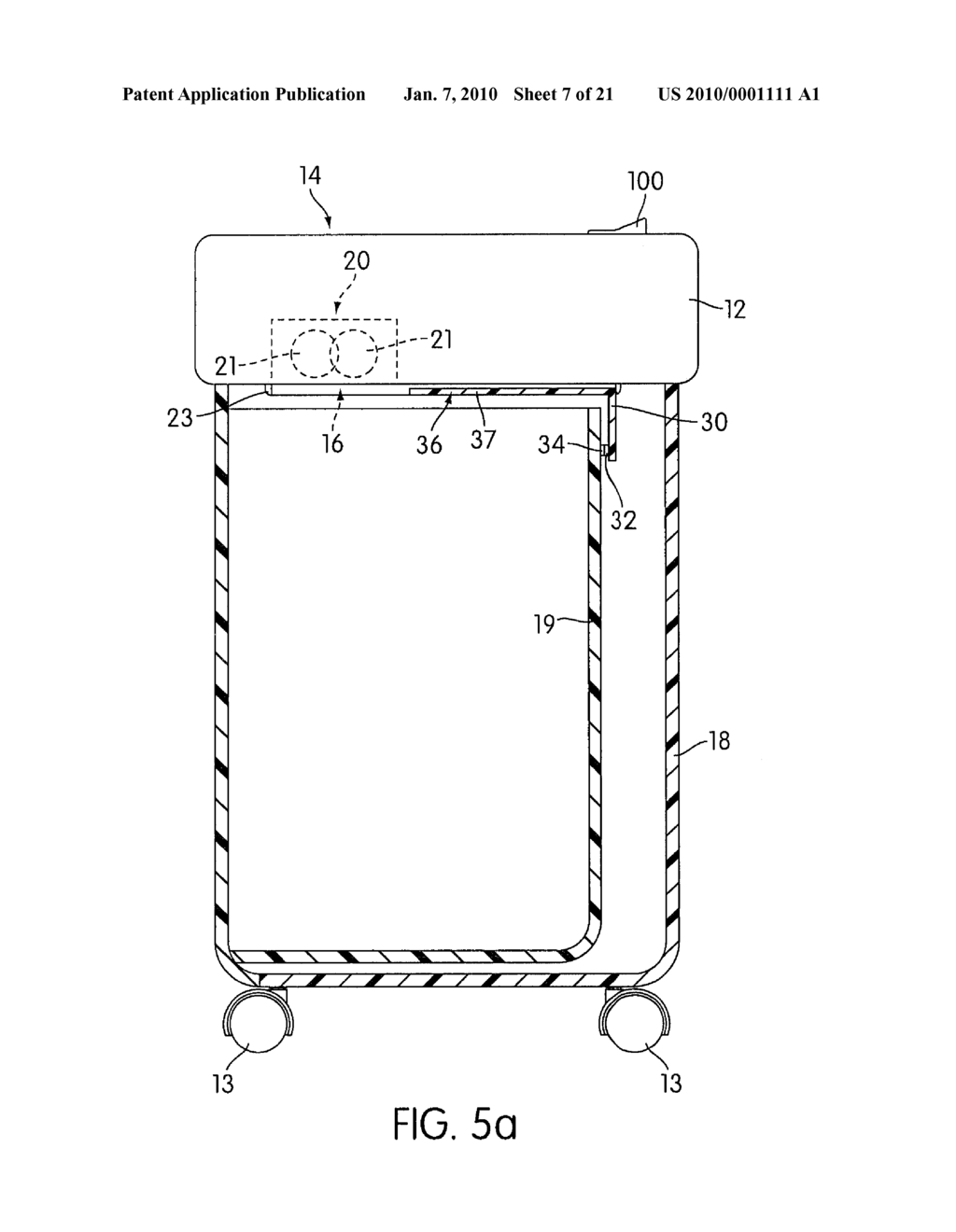 UNDERSIDE PARTICLE FLAP FOR SHREDDER - diagram, schematic, and image 08