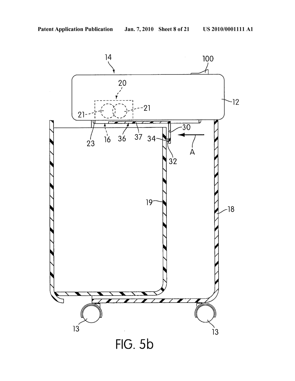 UNDERSIDE PARTICLE FLAP FOR SHREDDER - diagram, schematic, and image 09